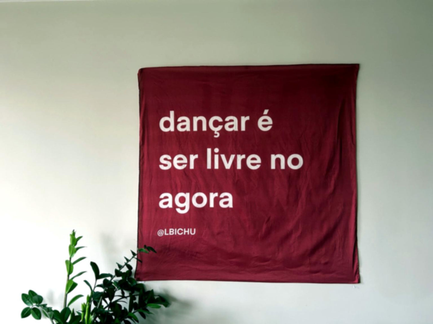 Bandeira - dançar é ser livre no agora